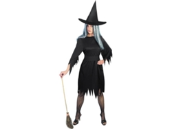 Disfraz de Mujer DISFRAZZES Bruja Horripilante (Talla: L)