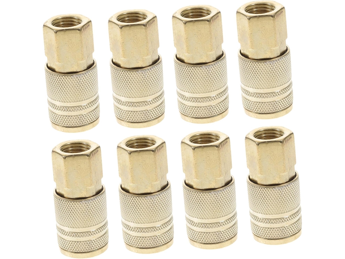 Conector Rápido De Manguera De Aire 10 Piezas, Adaptador Riego Para Compresores Y...