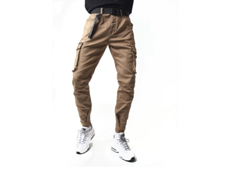Pantalones de Hombre PROJET X PARIS Project Paris Cargo Correa Marrón (28)