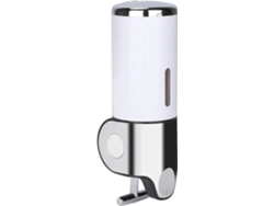 Dispensador de jabón líquido y champú Rosewell de 500 ml para baño familiar, color negro