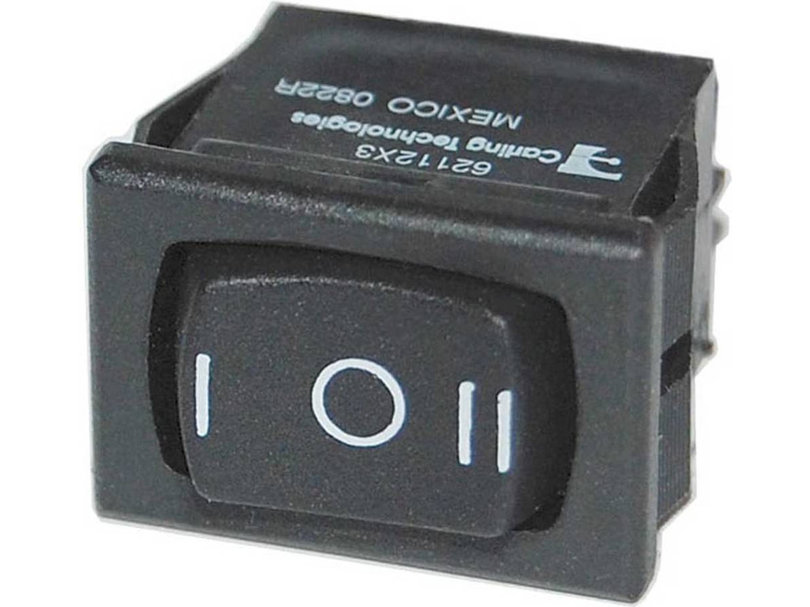 Interruptor BLUE SEA Rocker Switch Spdt On/Off/On Negro