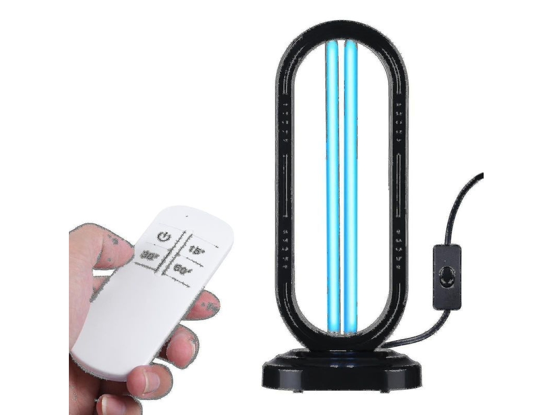 Lámpara Uv Uvc De 38 W Con Control Remoto Y Ozono, Temporizador De 15/30/60 Minutos, Limpieza Eficaz.