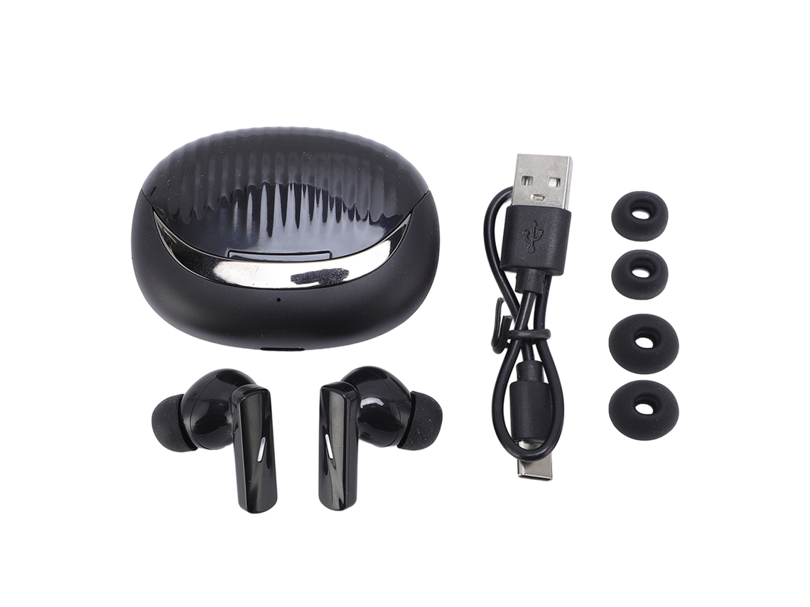 Auriculares Traductores De Audio De 5,4 Pulgadas Con Traducción En Tiempo Real En 144 Idiomas Y Aplicación - Negro