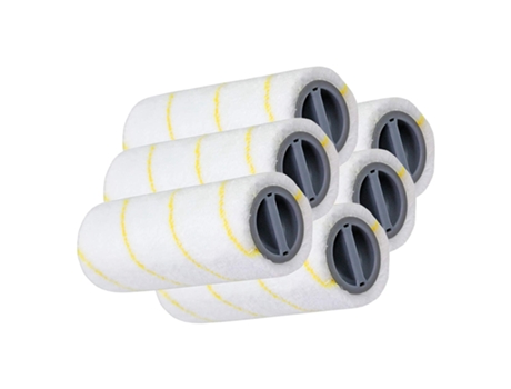 Cepillo principal para aspiradora inalámbrica Karcher Fc3 Fc5, cepillo de rodillo limpiador de suelo duro, 3 pares