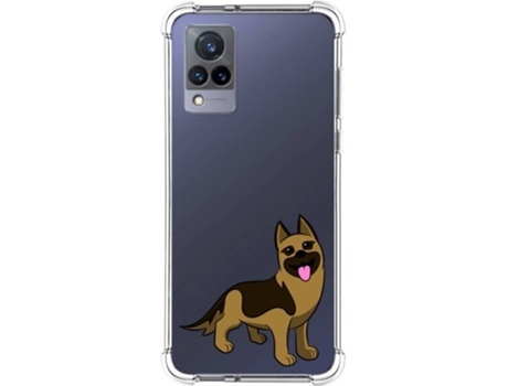 Carcasa Vivo V21 5G TUMUNDOSMARTPHONE Dibujos Antigolpes Perros 03 Multicolor