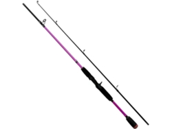 Caña De Pescar Ultraligera 2 Secciones, Fibra Carbono, Para Lubina, Trucha Y Pesca Con Señuelos, 8" 25g