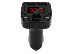 Adaptador Transmisor Fm Bluetooth Inalámbrico Para Coche Con Llamadas Manos Libres Y Usb
