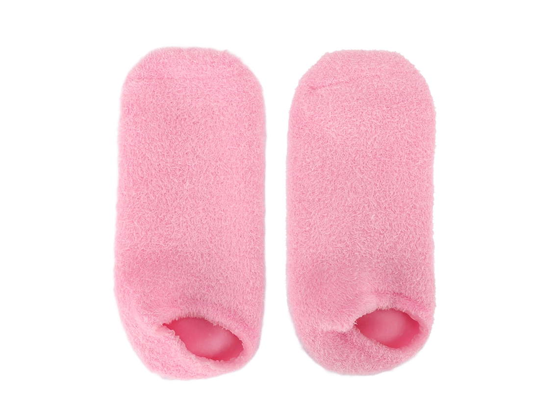 pares de calcetines de spa de gel hidratante suave con aceite esencial