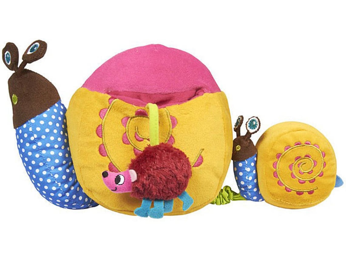 Peluche OOPS OOPS Multisensorial Caracol (Edad Mínima: 3 Meses - 30,1 x 21,8 x 10,4 cm)