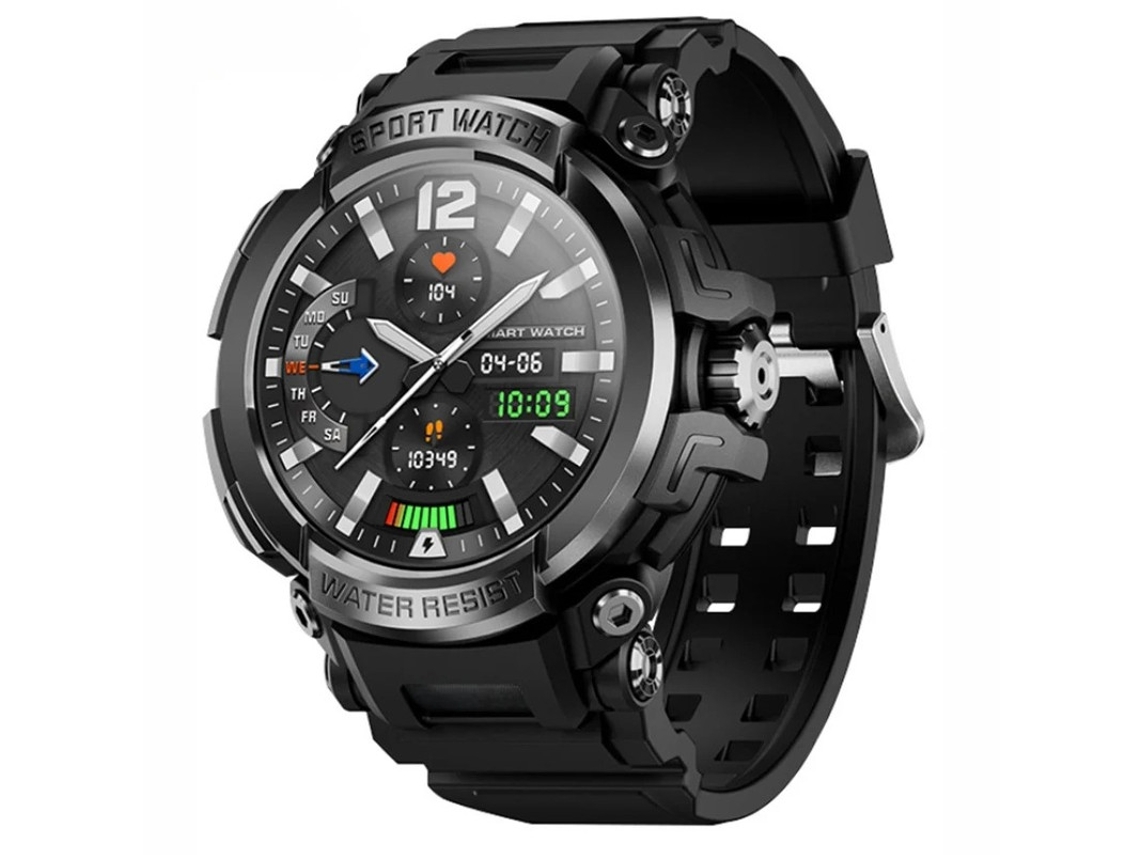 Reloj inteligente con llamadas Bluetooth HD, monitorización de oxígeno en sangre y frecuencia cardíaca, alertas de sedentarismo y monitorización de la salud. Bestvite