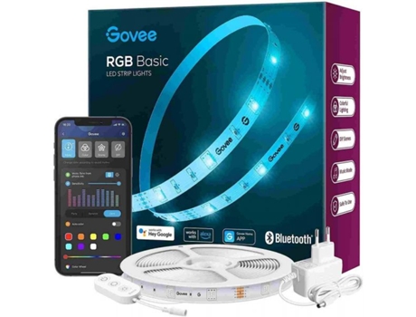 Tira LED Govee H615A Rgb Smart Wi-Fi Bluetooth Luces LED de Tira 5M N/A