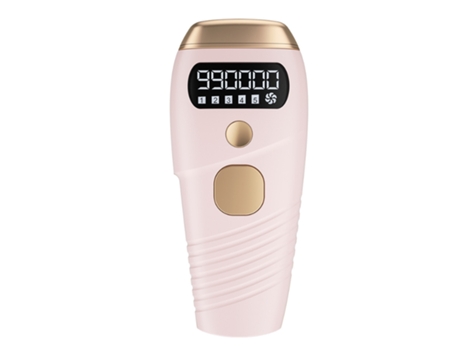 Depiladora láser Ipl Dispositivo de depilación permanente para pieles sensibles Rosa AUJEZON