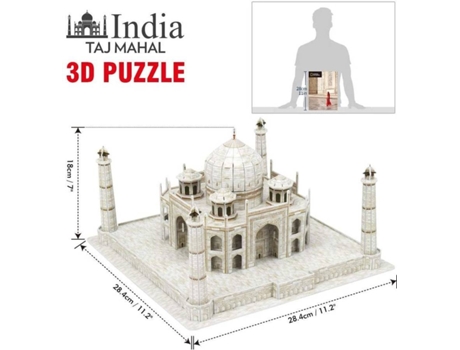 Puzzle 3D TAJ MAHAL Rompecabezas Colección Arquitecturas ¡Desde ESPAÑA j210 
