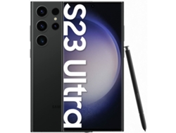 Smartphone SAMSUNG Galaxy S23 Ultra (Negro - 8 GB RAM - 6,8" - Enchufe EU - 256 GB)