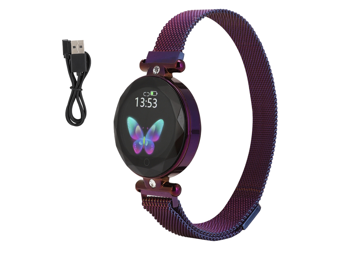 Pulsera de seguimiento de actividad física y salud EOOCOO S886 para mujer