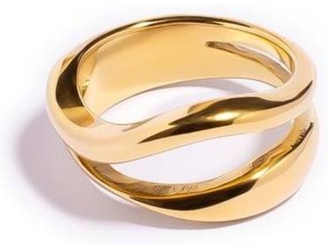 Anillo HEY HARPER Marbella (Acero - Dorado - 16.5 mm)
