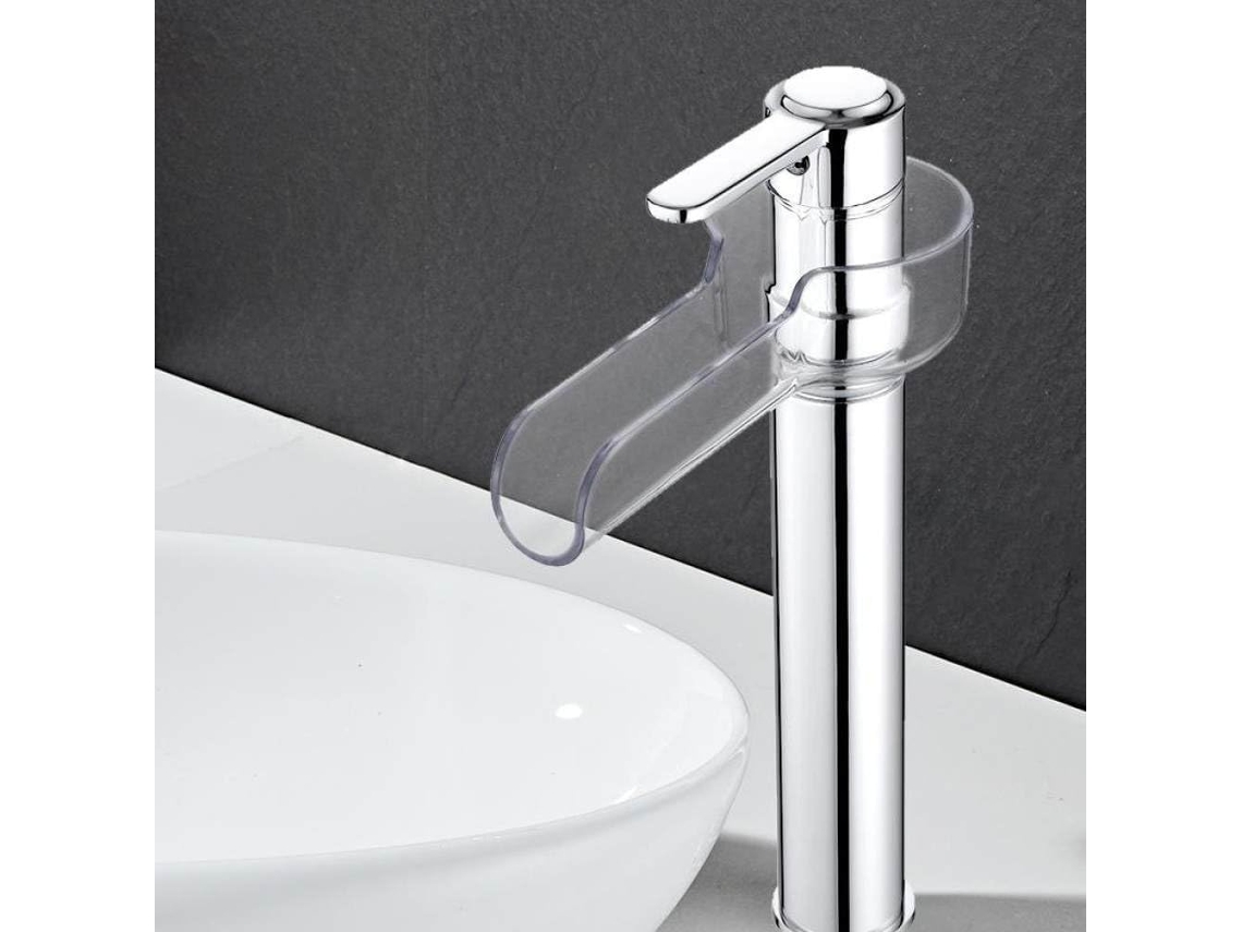 Grifo Mezclador De Latón Para Baño Con Efecto Cascada.