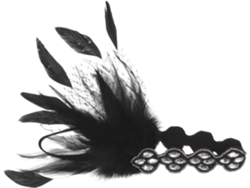Accessoires De Coiffure Pour Femmes : Coiffe Banquy Y Carnaval - Bandeau Décoratif A Plumes Fête
