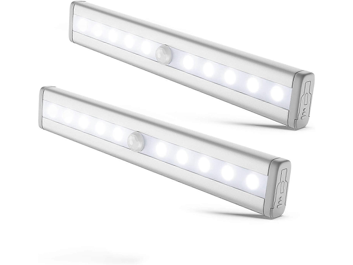 Omni-luces Nocturnas Led Con Detector De Movimiento, 2 Piezas, Alimentadas Por Baterías Aaa (no Incluidas)