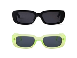 Gafas De Sol Rectangulares Retro Para Mujer 2025, Estilo Cuadrado, Estrechas, Con Protección Uv400 Y Resistentes A Las Fugas.