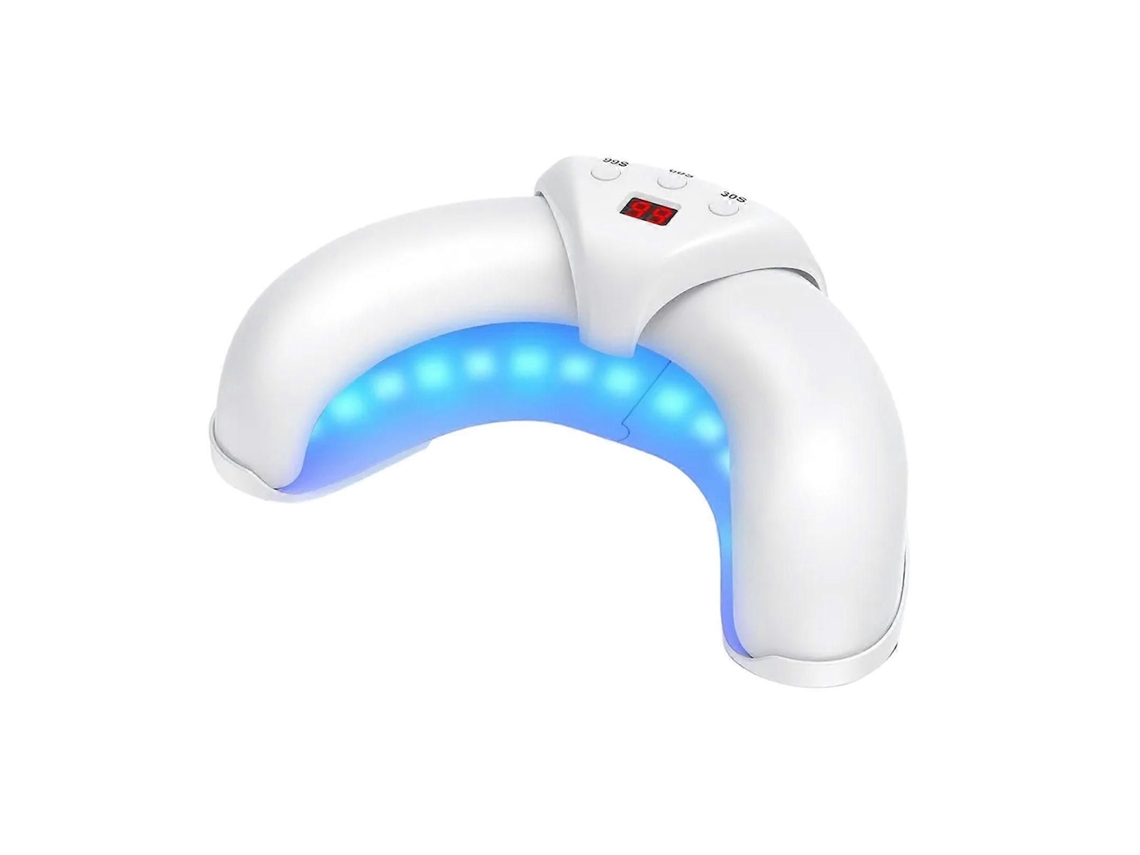 Lâmpada Portátil Dobrável para Tratamento de Fungos nas Unhas, com 22 Leds e Terapia de Luz Uv para Unhas Dos Pés e Das Mãos. GOKOCO
