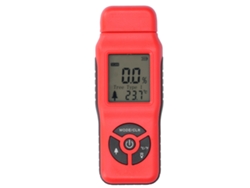 Probador de humedad portátil LCD para madera y madera roja
