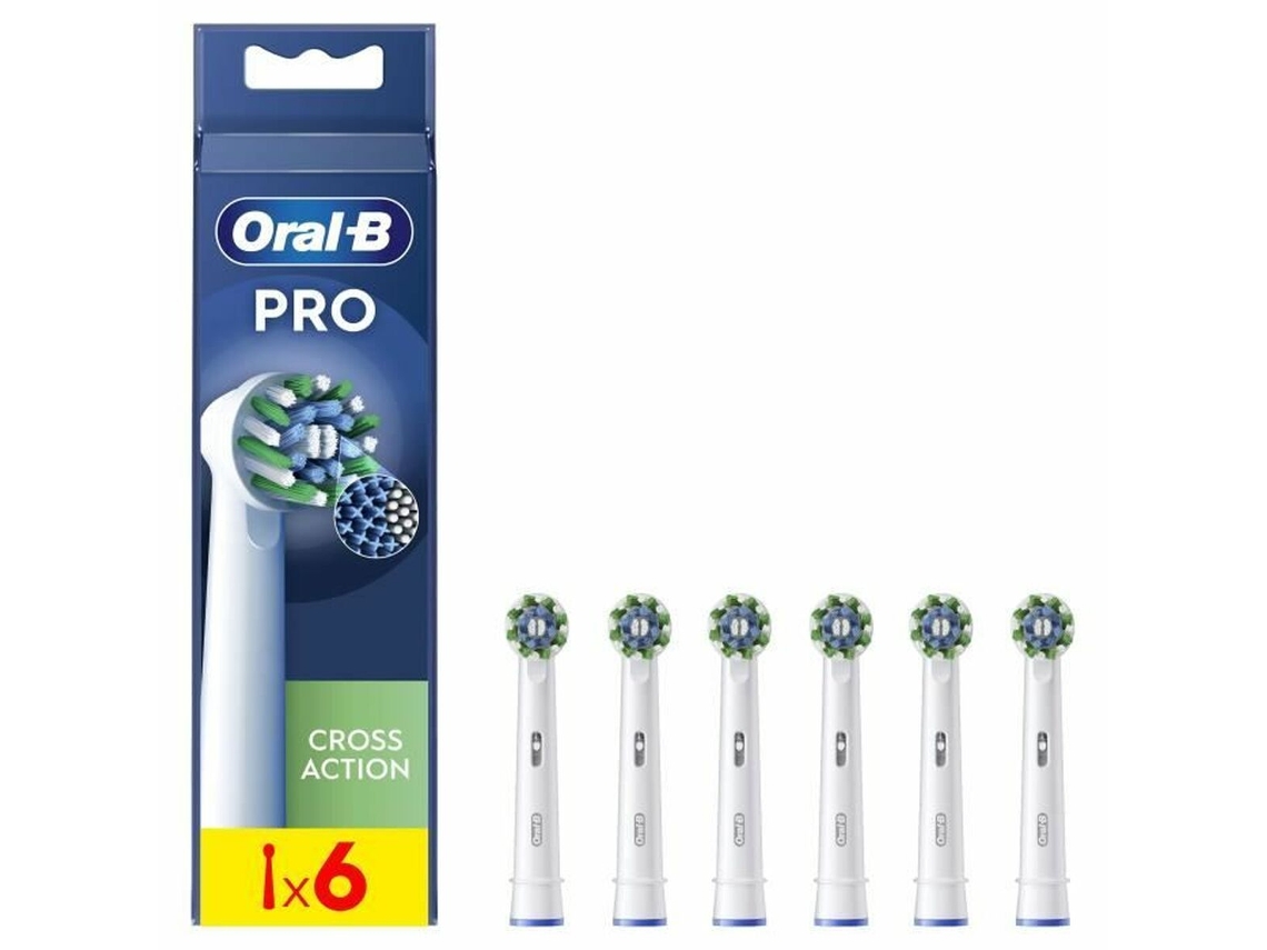 Cabezal de Recambio ORAL-B 6 Unidades Blanco
