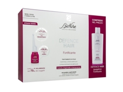 Champú Redensificante Defense Hair Bipack 21 Ampollas 6 Ml 200 Ml Bionike