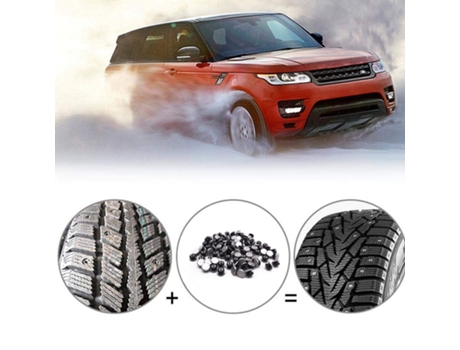 Picos de neumáticos de invierno espárragos / picos de neumáticos de coche para neumáticos[50 Pcs]