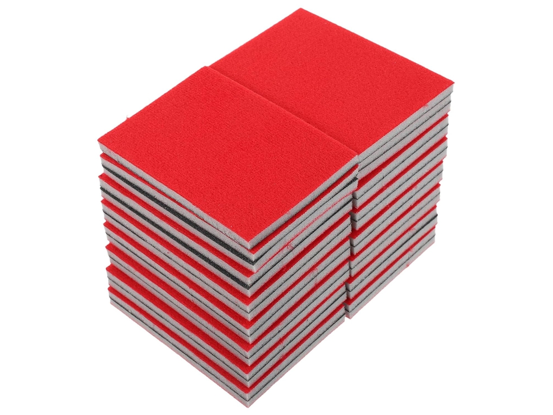 30 Bloques De Lijado Húmedo Con Esponjas Abrasivas Suaves Para Carrocería De Automóviles, Madera, Metal Y Paneles De Yeso. Lijado Y Pulido Multiusos.