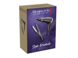 Secador de Pelo REMINGTON D3016GP STYLE ESSENTIALS G (2000 W - 3 Niveles de Temperatura - Negro)