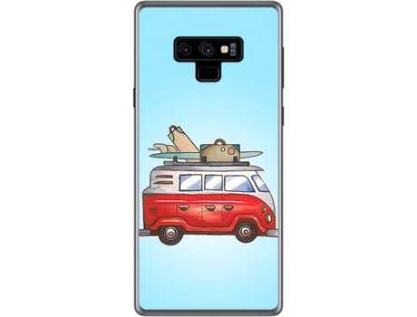 Carcasa Samsung Galaxy Note 9 TUMUNDOSMARTPHONE Furgoneta Multicolor