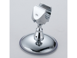 Soporte para boquilla de ducha, soporte de ducha de mano ajustable cromado Jortmrd