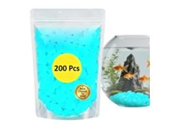 Guijarros Luminosos Resina Colorida Impermeable, 200 Piezas Guijarros Luminosos Para Jardín, Ideales Para Exteriores: