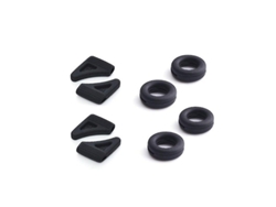 Ganchos para las orejas para gafas Rosewell, correas redondas, gafas graduadas
