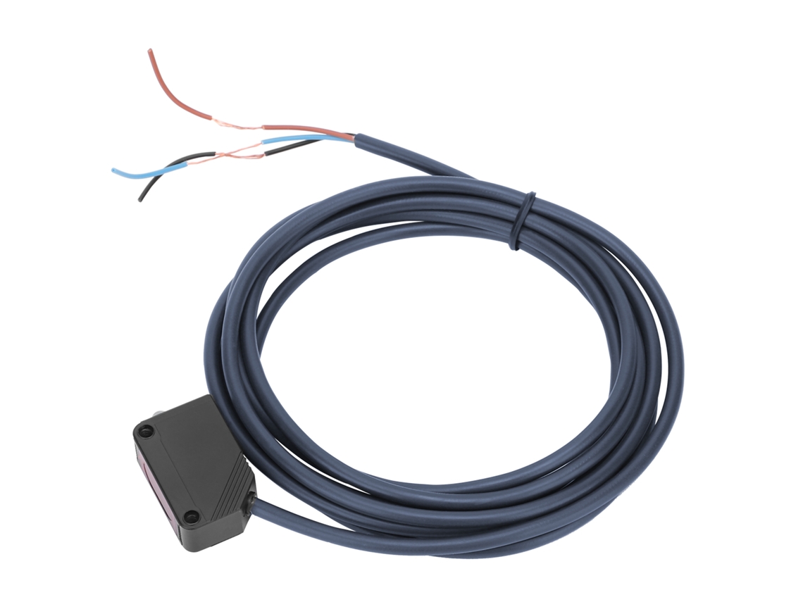 2026horizon-interruptor Fotoeléctrico Infrarrojo Berm De Haz Pasante Cuadrado Con Cable Dc 12-24v (e3z-d82)