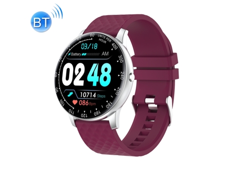 Smartwatch Ochstin 5H30 Reloj deportivo inteligente con correa de silicona y pantalla redonda HD de 1,28 '' (púrpura)