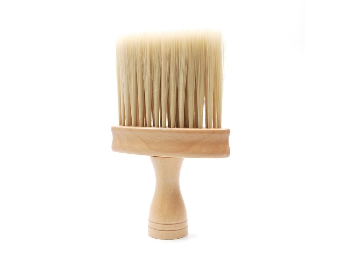 Cepillo De Peluquería Profesional, Con Detalles Finos Y Mango De Madera, De Secado Rápido Tras El Lavado, Apto Para Hombres, Mujeres Y Niños Con Piel