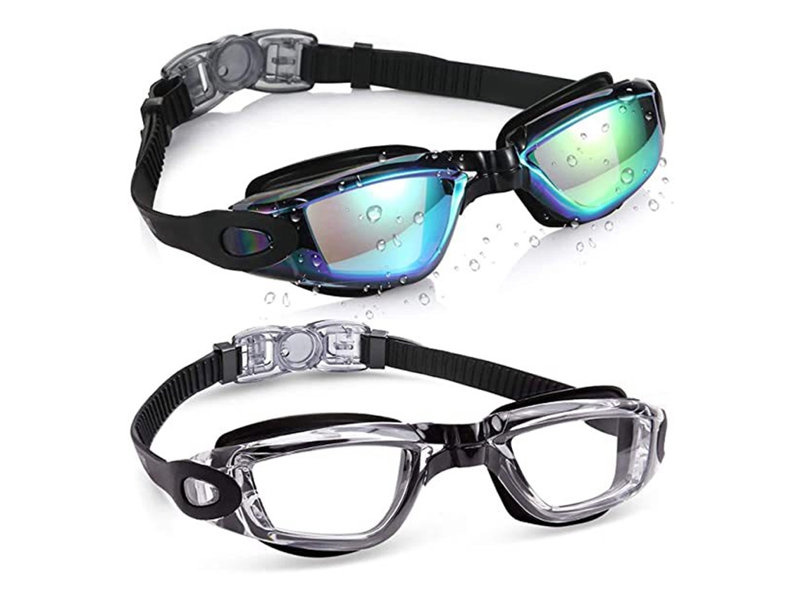 Gafas de natación Kofihety antirayaduras y antifugas para adultos