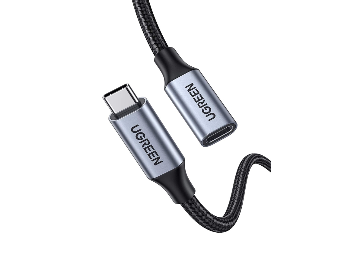 Cable UGREEN USB-C 3.1 Extension USB 1m USB 3.2 Gen 2 3.1 Gen 2 USB C Negro