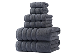 Conjunto de Toalla MEOIRUERY Ultra Ideal Uso Diario Compacto Algodón - 6pcs (Talla Única)