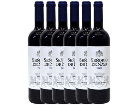 Vino SEÑORÍO DE NAVA Señorío De Nava Tempranillo Ribera Del Duero Joven (0.75 L - 6 unidades)