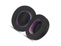 Almohadillas de repuesto para SteelSeries Arctis Nova Pro - Negro y morado Versión de Bluetooth Orejeras de malla INF