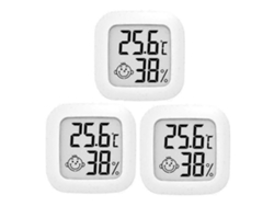 3 minitermohigrómetros digitales para medir la temperatura Nostalgia88