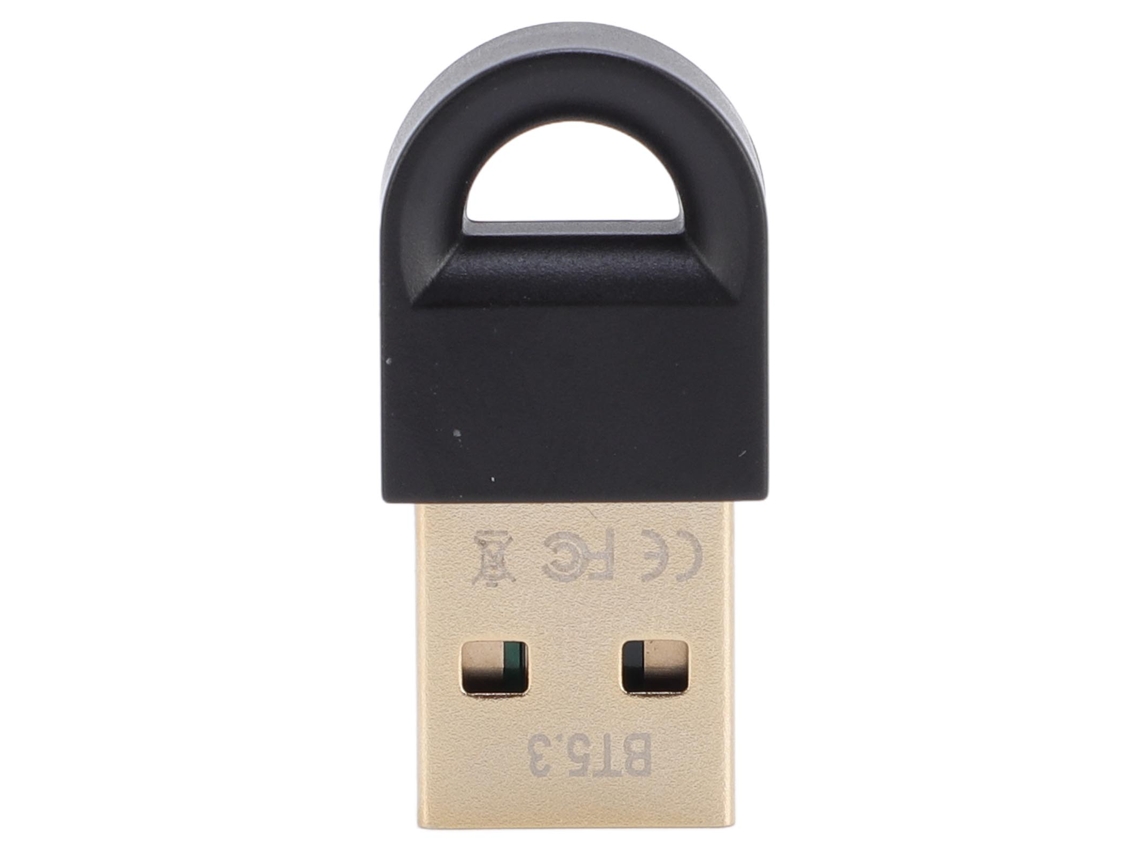 Adaptador USB Bluetooth 5.3 Plug and Play con un alcance de 20 m para PC, auriculares, teclado y ratón.