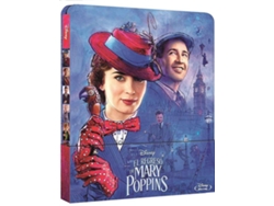 Blu-Ray El Regreso De Mary Poppins Edición Metálica
