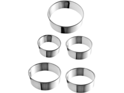 Té, Cocina, Cortadores De Galletas De Acero Inoxidable, Círculos De Mousse De Metal, Utensilios De Cocina