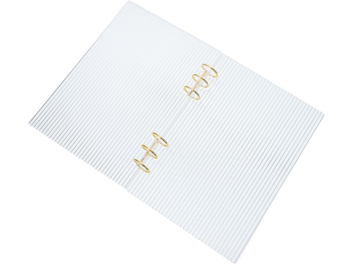 Besportble Carpeta De Acrílico Transparente Y Limpiar Y Para Agenda De Oficina 21,00 X 15,00 X 0,30 Cm Pulg...