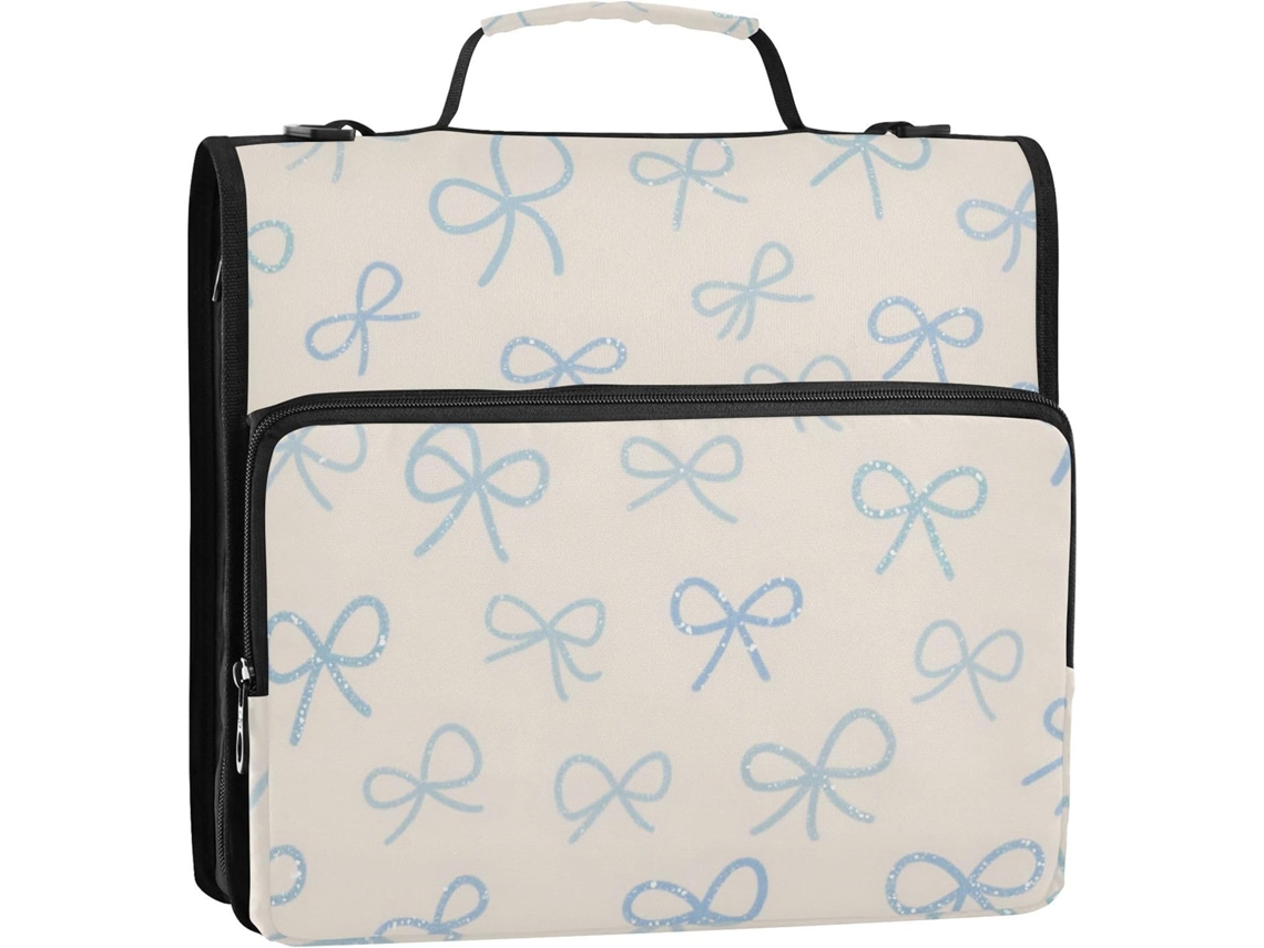 Besportble Organizador De Fabricada Con Tela Impermeable De Primera Calidad, Esta Carpeta Escolar Con Crema...