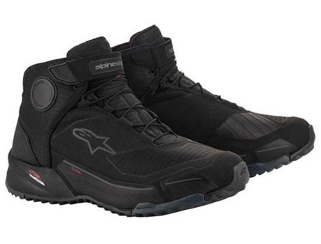 Botas Unisex ALPINESTARS Cr-x Drystar Riding Negro para Motociclismo (EU 42 1 / 2)